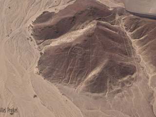 Nazca, geoglyf astronaut
