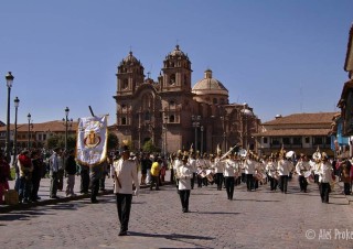 Cusco, náměstí Plaza de Armas