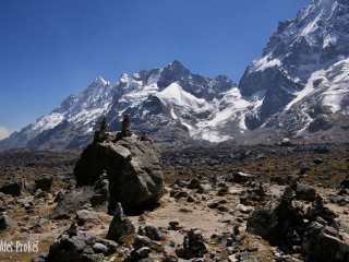 Trek na Machu Picchu, sedlo pod vrcholem Salkantay 4600 m