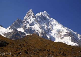 Trek na Machu Picchu, vrchol Salkantay 6271 m