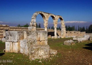 Zbytky starého města Umayyad