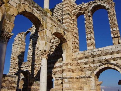 Zbytky města Umayyad