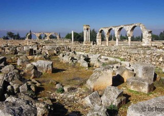 Zbytky města Umayyad