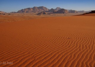 Poušť Wadi Rum