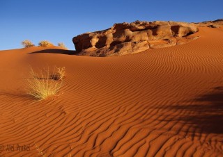 Poušť Wadi Rum