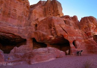 Petra, červený pískovec