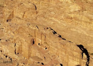Petra, pohled z vyhlídky Al-Madbah