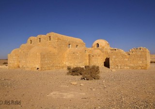 Pouštní hrad Qasr Amra