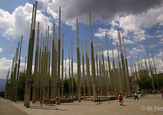 Medelin, náměstí Plaza Cisneros