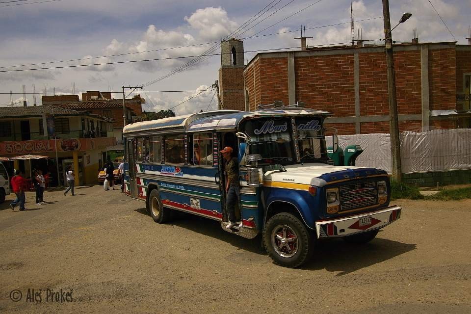 Autobusová doprava v Kolumbii