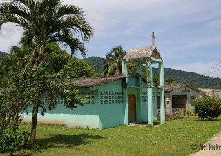 Kostelík v La Miel, Panama