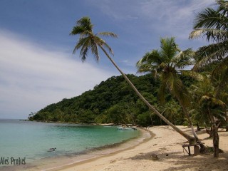 Pláž Playa Blanca, La Miel, Panama