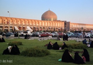 Esfahán, mešita Sheikh Lotfollah na náměstí Naghsh-i Jahan