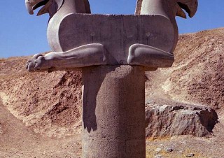 Perseopolis, Pták Homa (Achaemenid griffin)