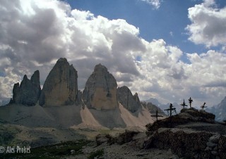 Dolomity, Tři štíty Lavaredské (Drei Zinnen, Tre Cime di Lavaredo)