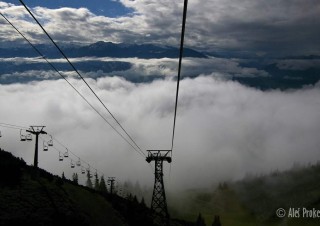 Innsbruck, lanová dráha Seegrube
