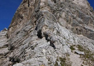Südliches Gleierschtaler Brandjoch (2372 m), Nordkete