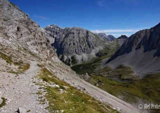 Pod vrcholem Südliches Gleierschtaler Brandjoch, Nordkete