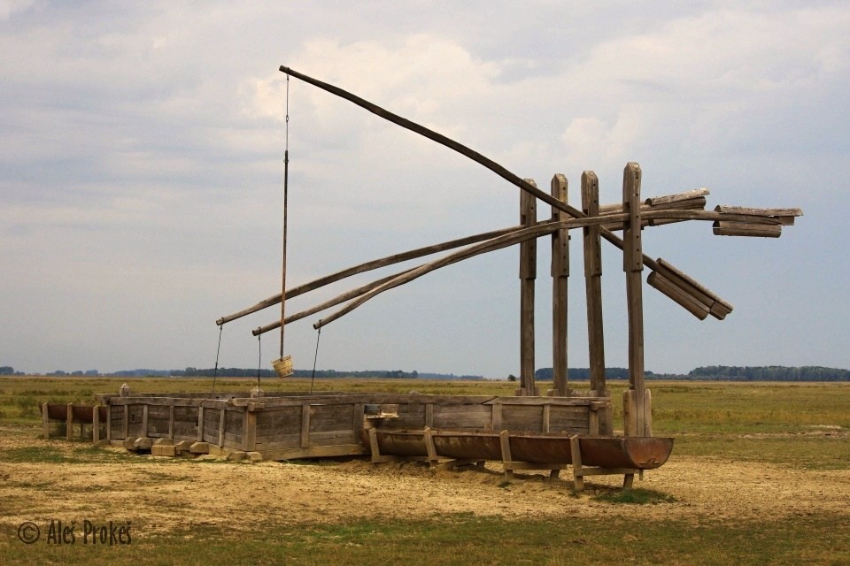 Vahadlové studny, Národní park Hortobágy