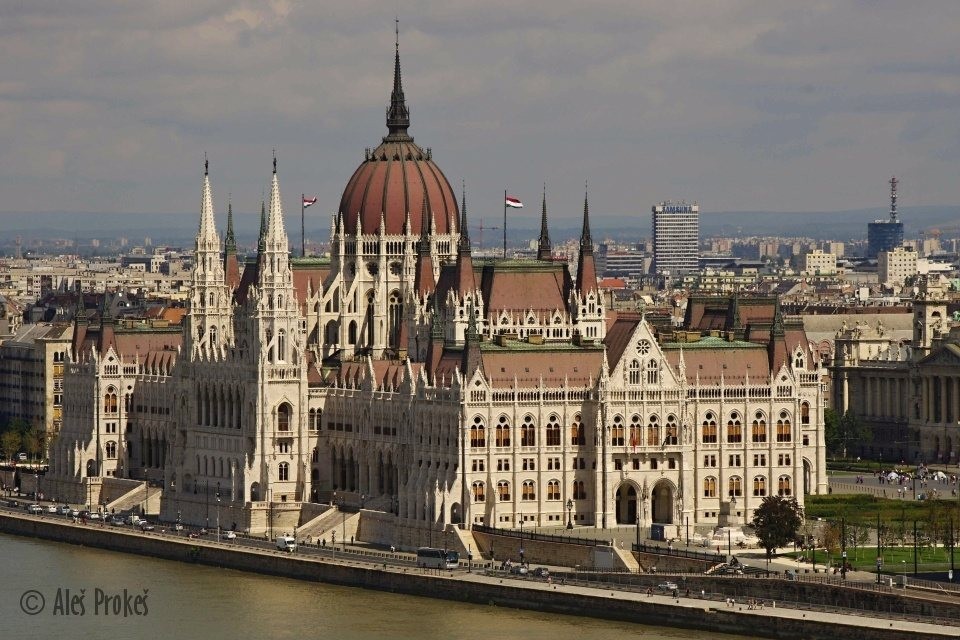 Budapešt, parlament Országház