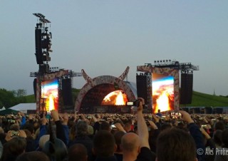 Koncert AC/DC v Drážďanech  (foceno mobilem)