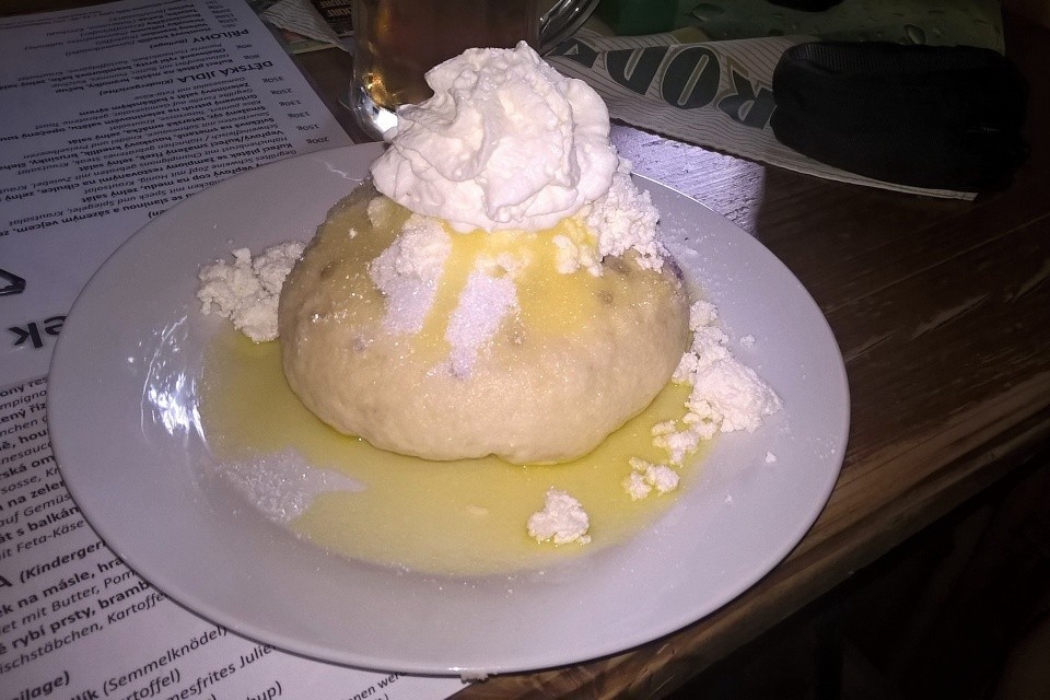 V restauraci na Jedlové