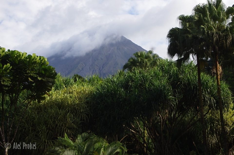Sopka Arenal, Kostarika