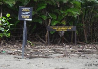 Pláž u národního parku Manuel Antonio