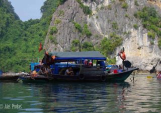 Obyvatelé zátoky Ha Long