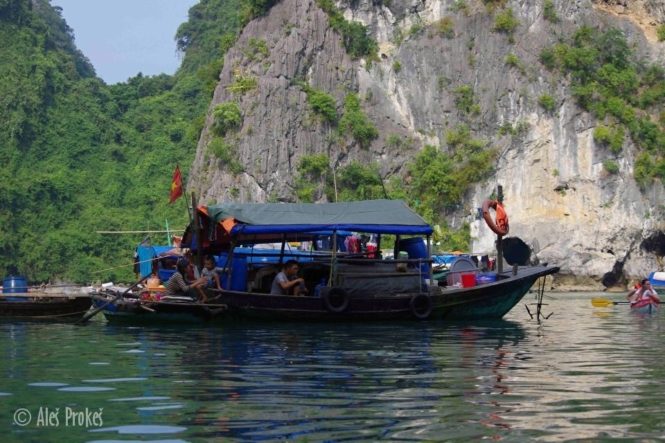 Obyvatelé zátoky Ha Long