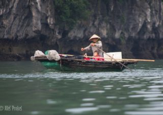Obyvatelé zátoky Ha Long