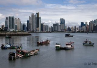 Moderní část hlavního města Panama