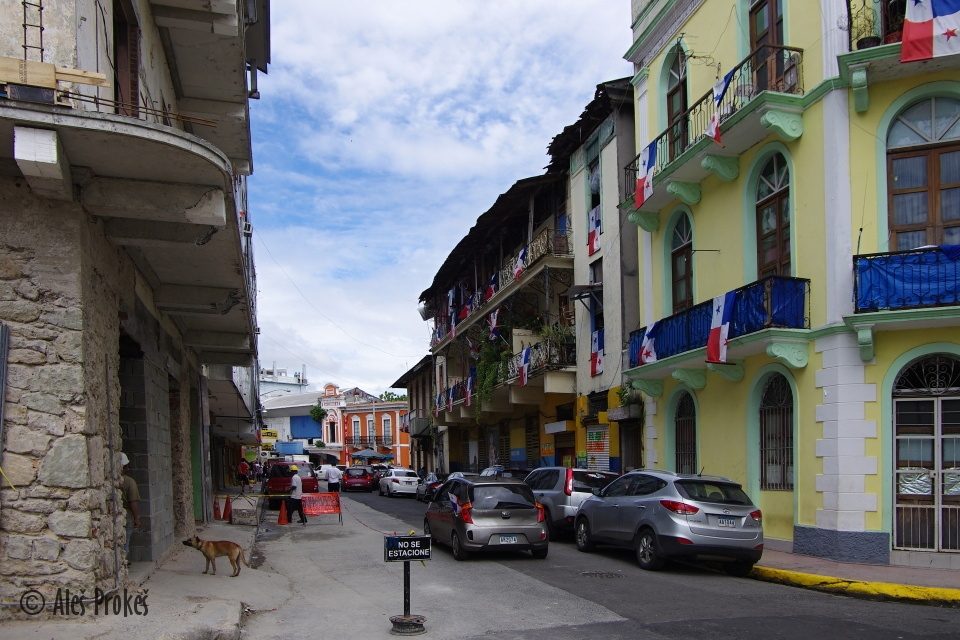 Stará čtvrť Panama city