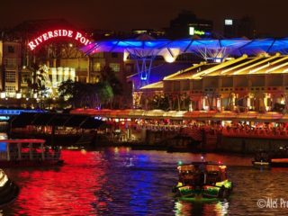 Riverside Point Singapur, přístav výletních lodí