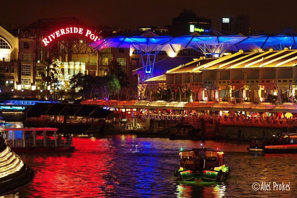 Riverside Point Singapur, přístav výletních lodí