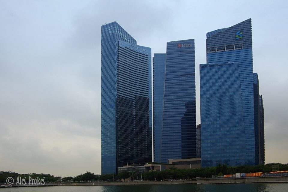 Mrakodrapy u Marina Blvd