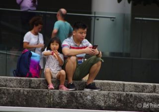 Singapur nábřeží u Alexandra Canal