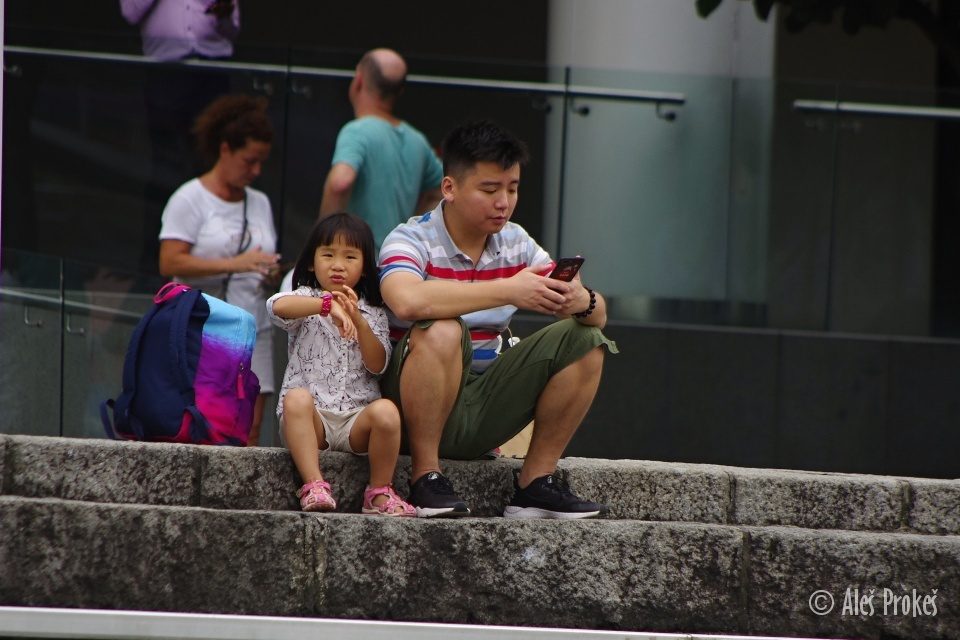 Singapur nábřeží u Alexandra Canal