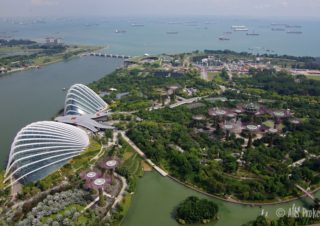 Pohled z Marina Bay Sands