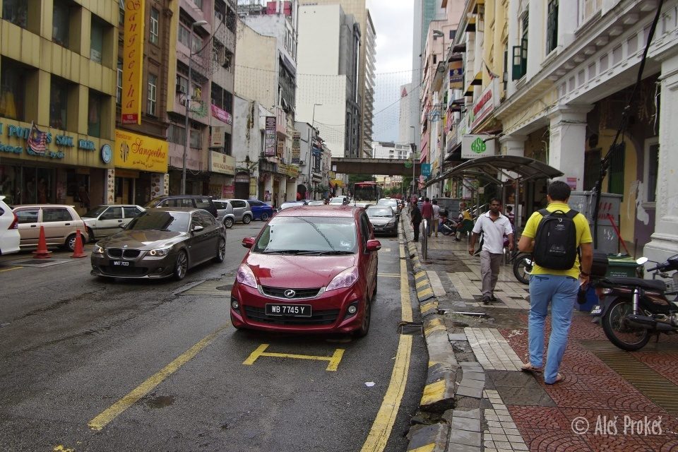 Ulice v Kuala Lumpuru