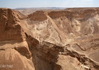 Pohled z pevnosti Masada