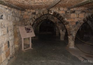 Vodní mlýn v rezervaci Banias na řece Hermon