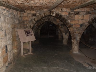 Vodní mlýn v rezervaci Banias na řece Hermon