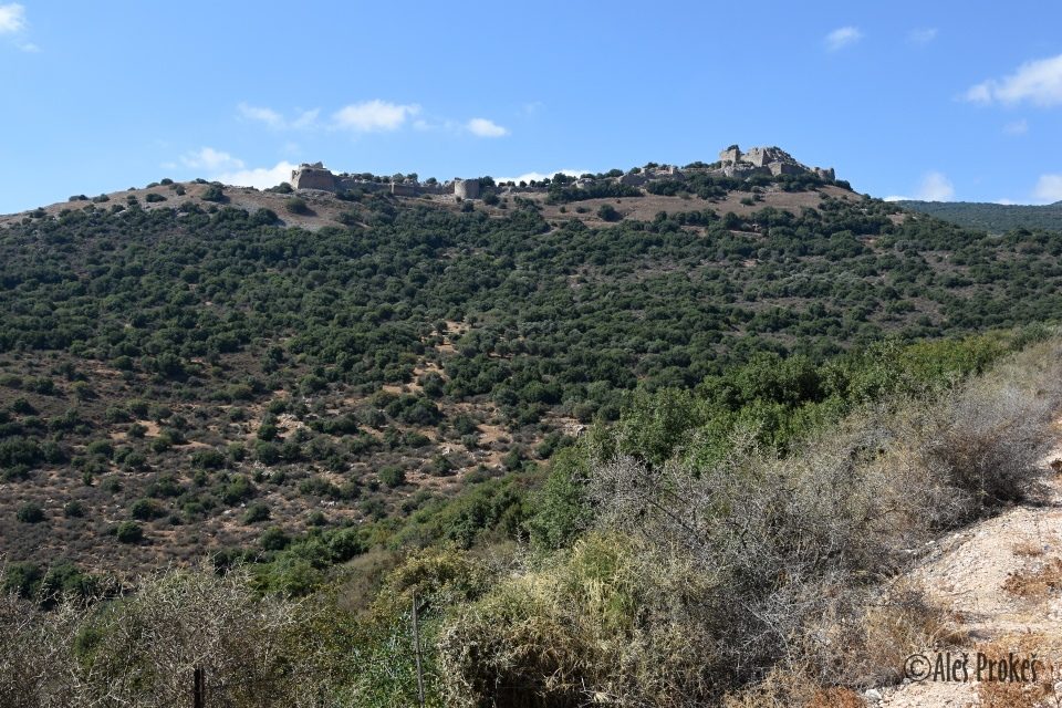 Hrad Nimrod, Golanské výšiny