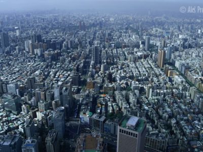 Pohled z mrakodrapu Taipei 101