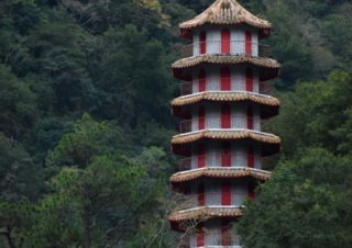 Tian Fong Pagoda, park Taroko