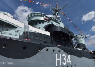 ORP Blyskawica, polský torpédoborec, Gdyně