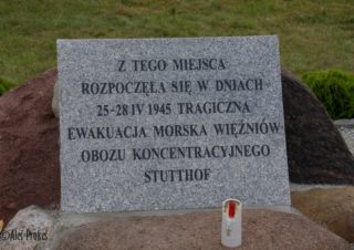 Památník u ústí Wisly