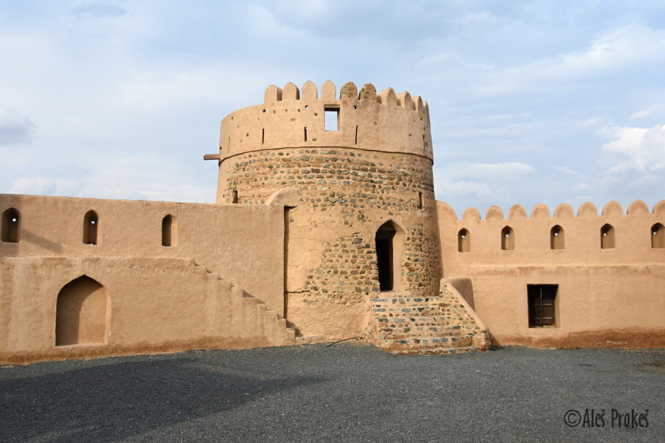 Nádvoří pevnosti Fujairah