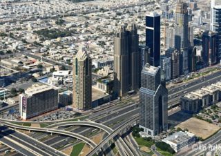 Dubaj, pohled z Burj Khalify